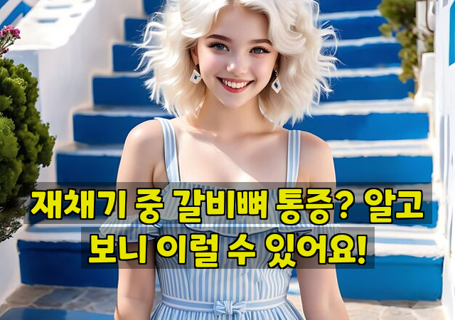 재채기 중 갈비뼈 통증? 알고 보니 이럴 수 있어요!