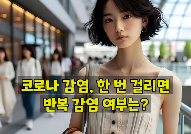 코로나 감염, 한 번 걸리면 반복 감염 여부는?